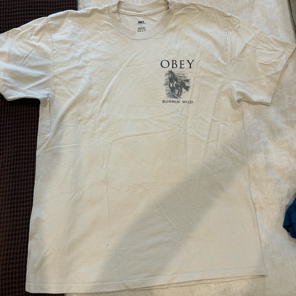 Obey Off-White Runnin' Wild Tee